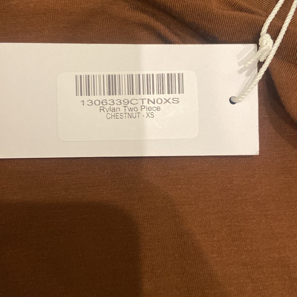 New with Tags! Reformation Rylan Chestnut Skirt, XS - Picture 5 of 7